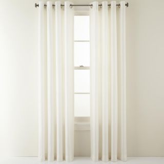 Studio Reynolds Grommet Top Curtain Panel, Ivory