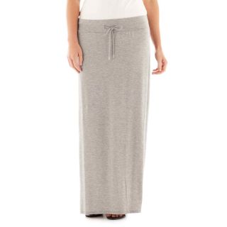 A.N.A Knit Maxi Skirt   Plus, Grey