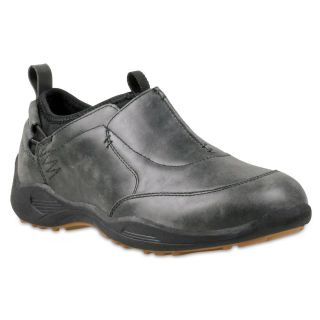 Propet Otoban Mens Leather Walking Shoes, Black