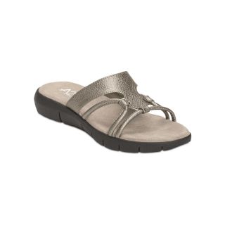 A2 BY AEROSOLES Wip Current Slide Sandals, Silver, Womens
