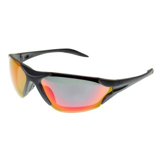 Xersion Sport Wrap Sunglasses, Matte Blk, Mens