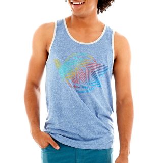 Vans Tank Top, Blue, Mens