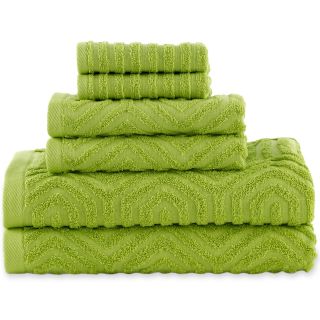 HAPPY CHIC BY JONATHAN ADLER Charlotte 6 pc. Towel Set, Green