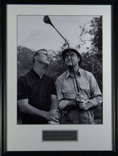 Golf & Comedy Kings with Engraved Signatures