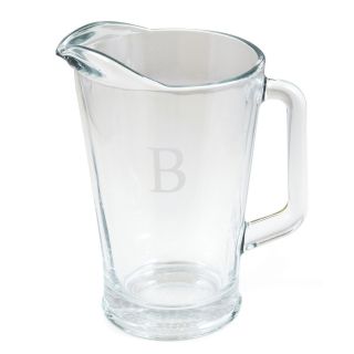 Personalized Glass Pitcher