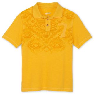 ARIZONA Piqué Polo Shirt   Boys 4 18, Yellow, Boys