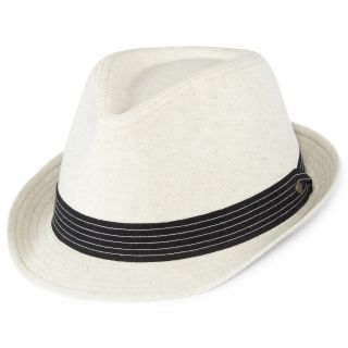 Stetson Herringbone Fedora Big and Tall, Natural, Mens