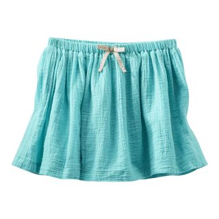 Oshkosh Bgosh Turquoise Woven Skirt   Girls 2t 4t, Girls