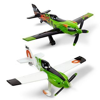Disney Planes Ripslinger and Ned Toy Planes, Multi, Boys