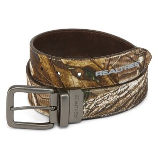 Realtree Reversible Belt, Brown, Mens