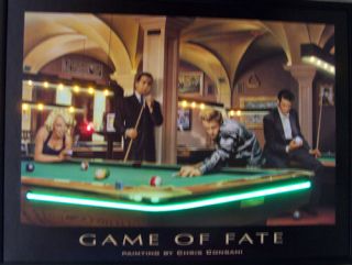 Game of Fate Neon/LED Poster