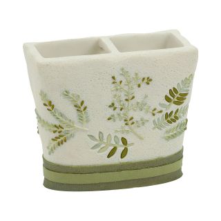 Avanti Greenwood Toothbrush Holder, Ivory