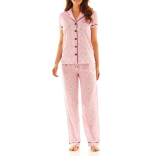 INSOMNIAX Pajama Set, Pink, Womens