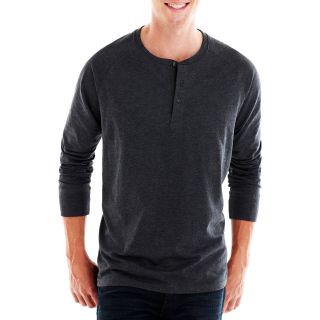 Lee Slub Henley, Charcoal