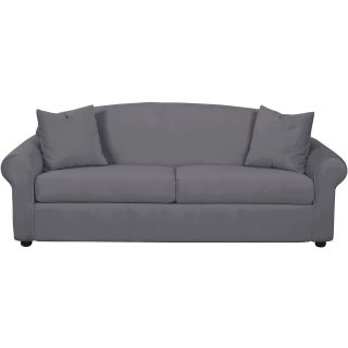 Dream On 87 Sofa, Micro Charcoal