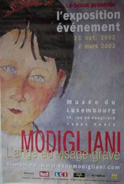 MODIGLIANI (EXHIBITION AT LUXEMBOURG MUSEUM 2002/2003) Movie Poster