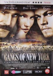 Gangs of New York (Rolled French) Movie Poster