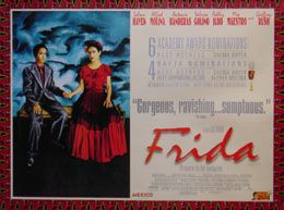 FRIDA (BRITISH QUAD) Movie Poster