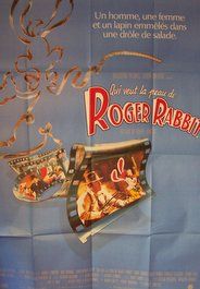 Who Framed Roger Rabbit (French   Large) Movie Poster