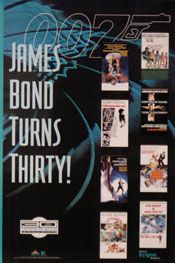 James Bond Turns Thirty Movie Poster