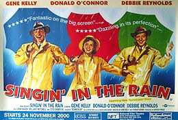 Singin in the Rain (British Quad   Re Issue) Movie Poster