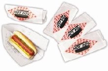 Hot Dog Double Open Paper Bag   1000 count