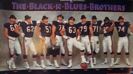 Chicago Bears   Black and Bruise Brothers   1985 (Original Radio