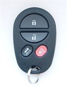 2004 Toyota Solara Keyless Entry Remote