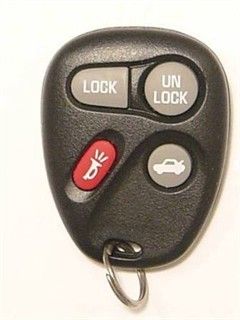 2000 Buick Regal Keyless Entry Remote   Used