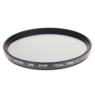 ZOMEI Camera Professional Optical Frame Star4 Filter (77mm)