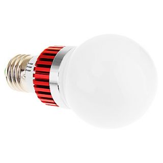 E27 3W RGB Light LED Globe Bulb with Remote Control