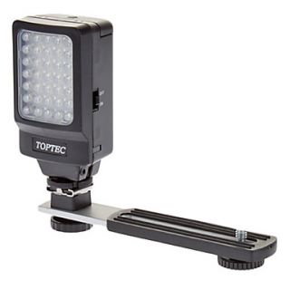 DV 35 LED Universal Video Light Camcorder Lamp Mounting Bracket for DSLR