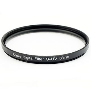 Genuine Licensed Kenko Ultrathin S UV Filter 58mm Protector Lens