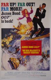 On Her Majestys Secret Service (Reprint) Movie Poster