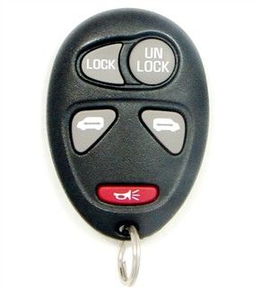 2004 Oldsmobile Silhouette Keyless Entry Remote w/2 Power Side Doors   Used