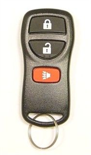 2004 Nissan Quest Keyless Entry Remote   Used