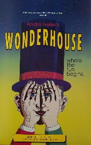 Wonderhouse (Original Broadway Theatre Window Card)