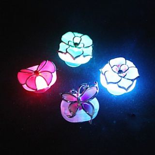 FlowerButterfly LED Lamp   Set of 4 (Random Design)