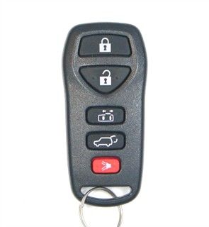 2004 Nissan Quest Keyless Entry Remote w/1 Power Side Door   Used