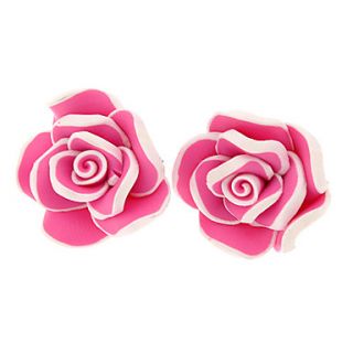 The Roses Polymer clay Earrings(More colors)