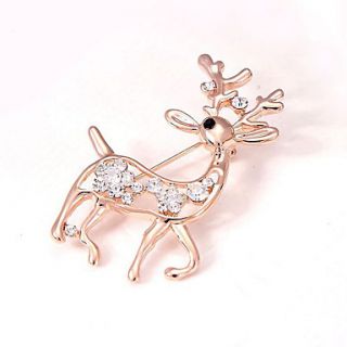 Ginasy Deerlet Pattern Brooch