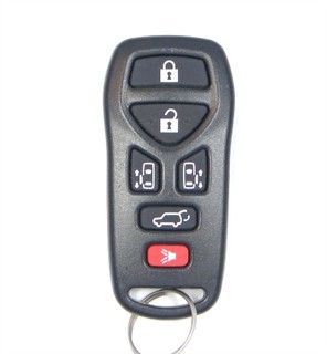 2004 Nissan Quest Keyless Entry Remote w/2 Power Side Doors   Used