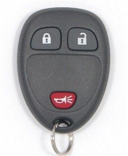 2012 Chevrolet Captiva Sport Keyless Entry Remote