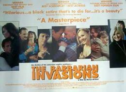 The Barbarian Invasions (British Quad) Movie Poster
