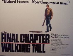 Final Chapter Walking Tall (Half Sheet) Movie Poster
