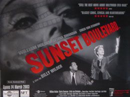 Sunset Boulevard (British Quad) Movie Poster