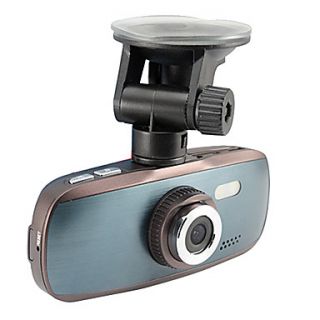 HD Car Camera LED Night Vision metal wiredrawing case G sensor Mega pixel 120 View Angle DVR