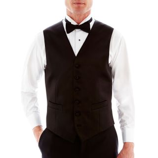 Stafford Tuxedo Vest, Black, Mens