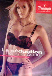 Triumph Lingerie   Promotional Poster   Style B (French Rolled) Poster