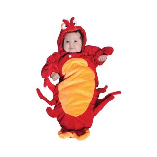 Lobster Bunting Costume Infant, Orange, Boys